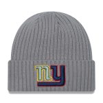 New York Giants mens new era gray new york giants color pack multi cuffed knit hat | Giants Shop