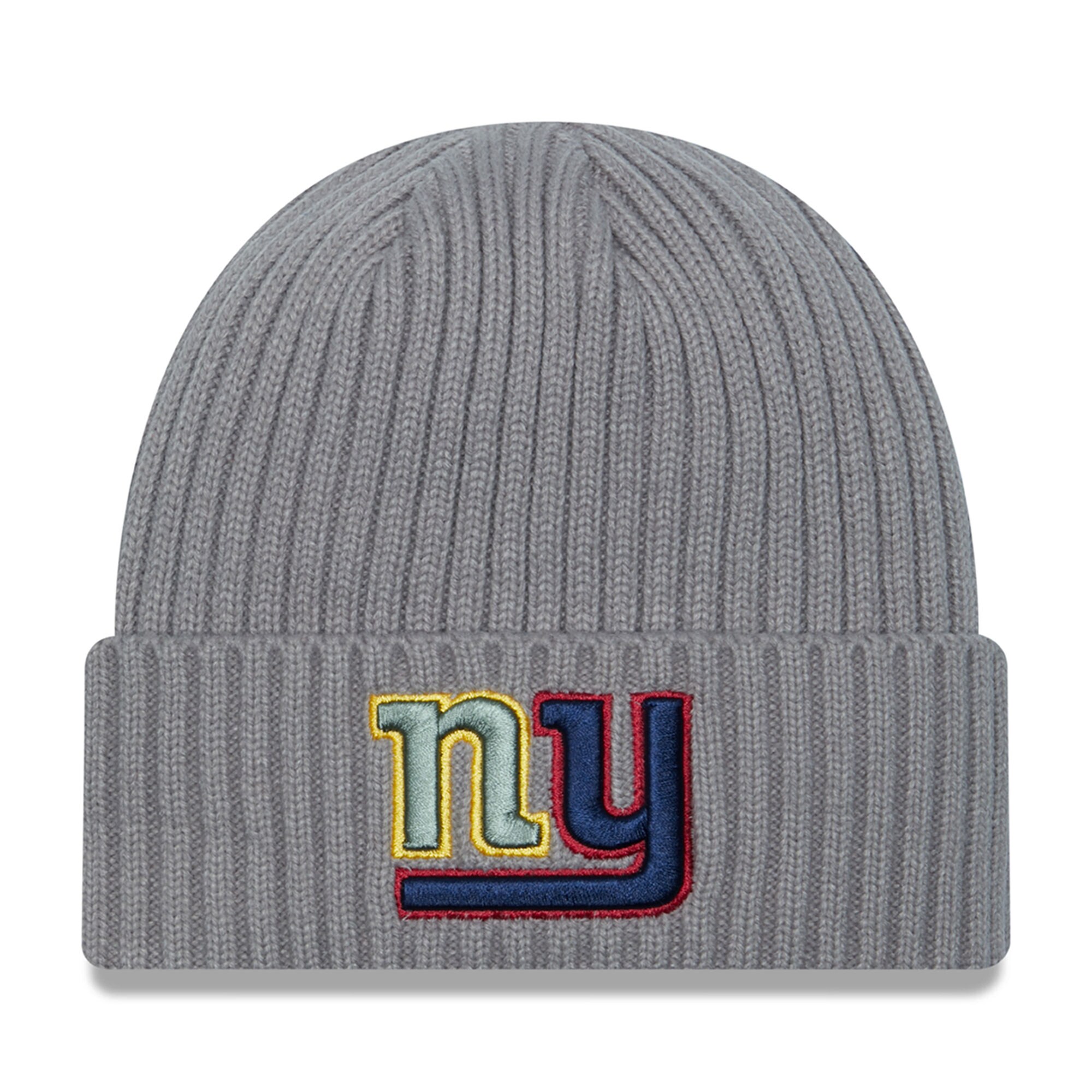 New York Giants mens new era gray new york giants color pack multi cuffed knit hat | Giants Shop