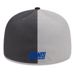New York Giants mens new era grayblack new york giants 2023 sideline 59fifty fitted hat | Giants Shop