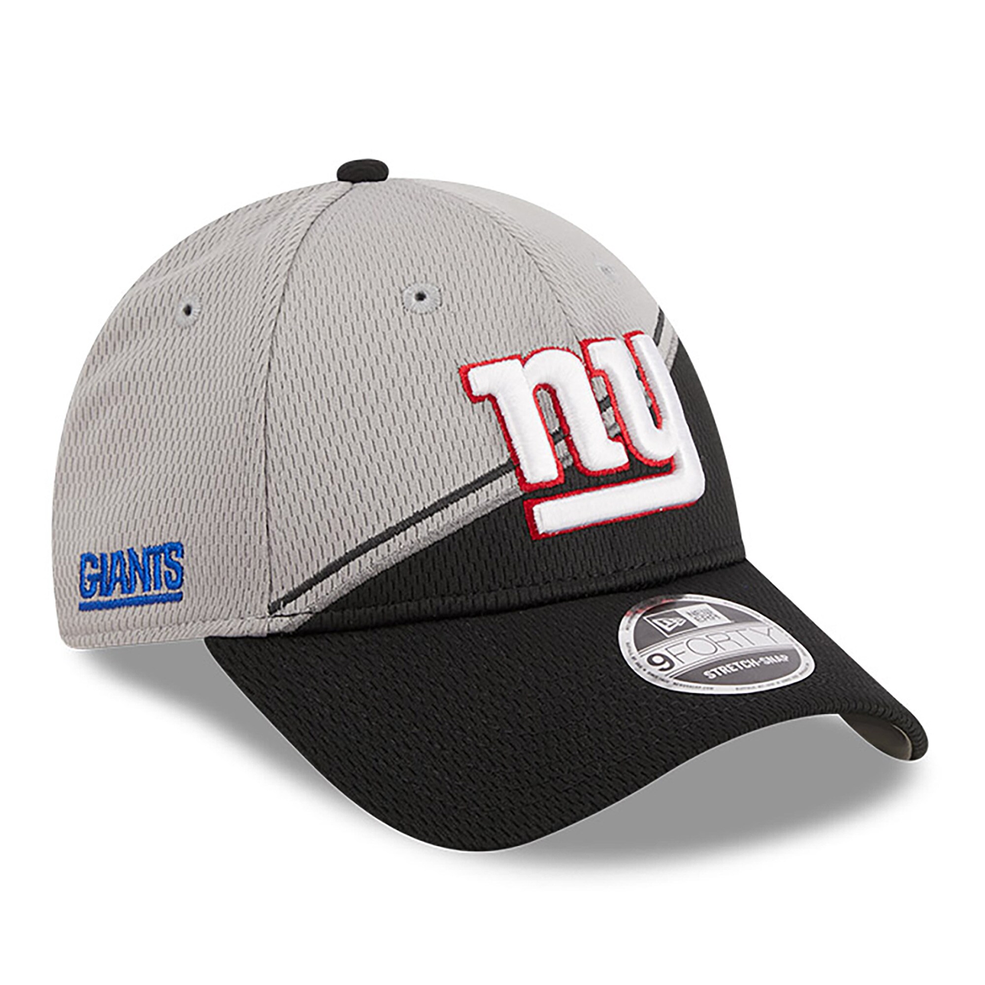 New York Giants mens new era grayblack new york giants 2023 sideline 9forty adjustable hat | Giants Shop