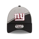New York Giants mens new era grayblack new york giants 2023 sideline 9forty adjustable hat | Giants Shop