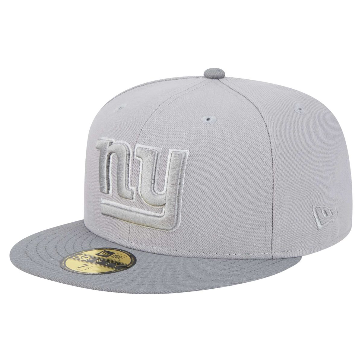New York Giants mens new era graygraphite new york giants iron cloud 59fifty fitted hat | Giants Shop
