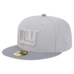 New York Giants mens new era graygraphite new york giants iron cloud 59fifty fitted hat | Giants Shop