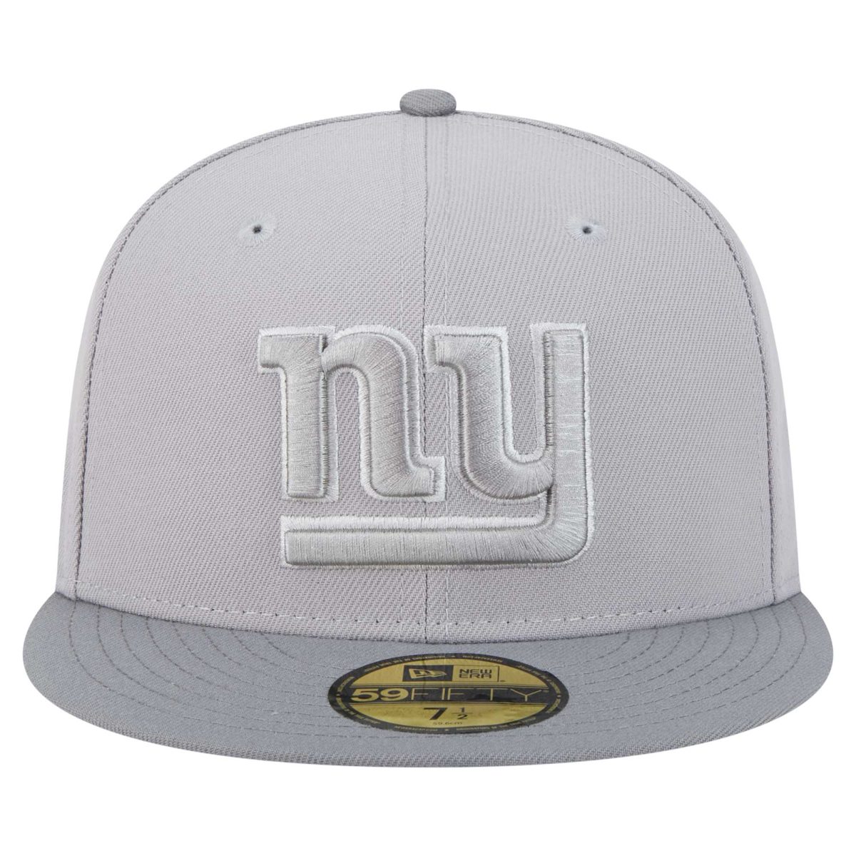 New York Giants mens new era graygraphite new york giants iron cloud 59fifty fitted hat | Giants Shop
