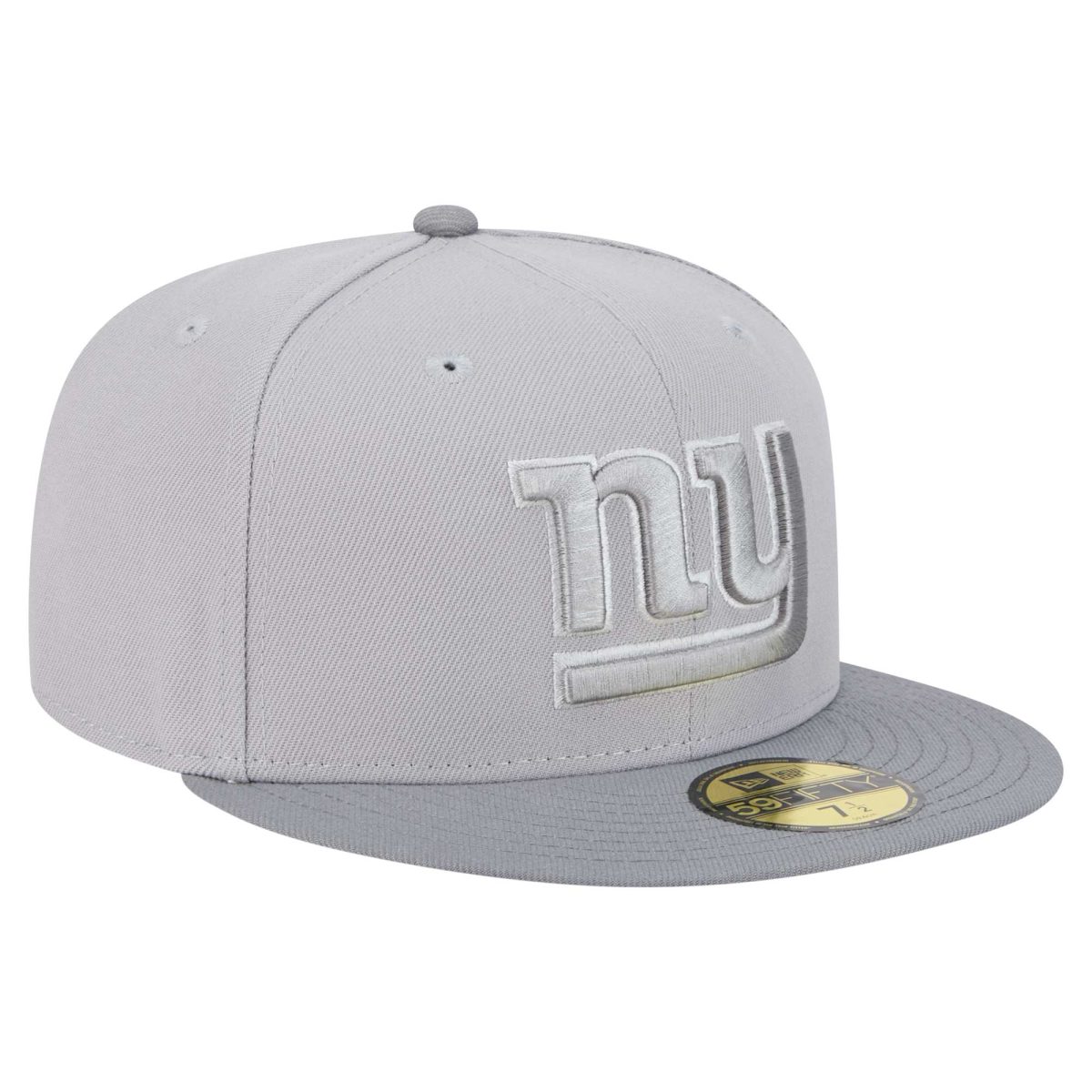 New York Giants mens new era graygraphite new york giants iron cloud 59fifty fitted hat | Giants Shop