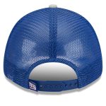 New York Giants mens new era heather grayroyal new york giants pop trucker 9forty adjustable hat | Giants Shop