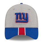 New York Giants mens new era heather grayroyal new york giants striped 39thirty flex hat | Giants Shop