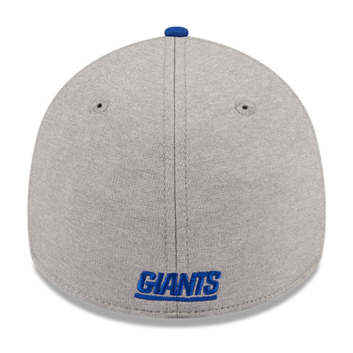 New York Giants mens new era heather grayroyal new york giants striped 39thirty flex hat | Giants Shop