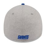 New York Giants mens new era heather grayroyal new york giants striped 39thirty flex hat | Giants Shop