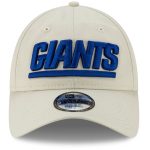 New York Giants mens new era khaki new york giants wordmark playmaker 9twenty adjustable hat | Giants Shop
