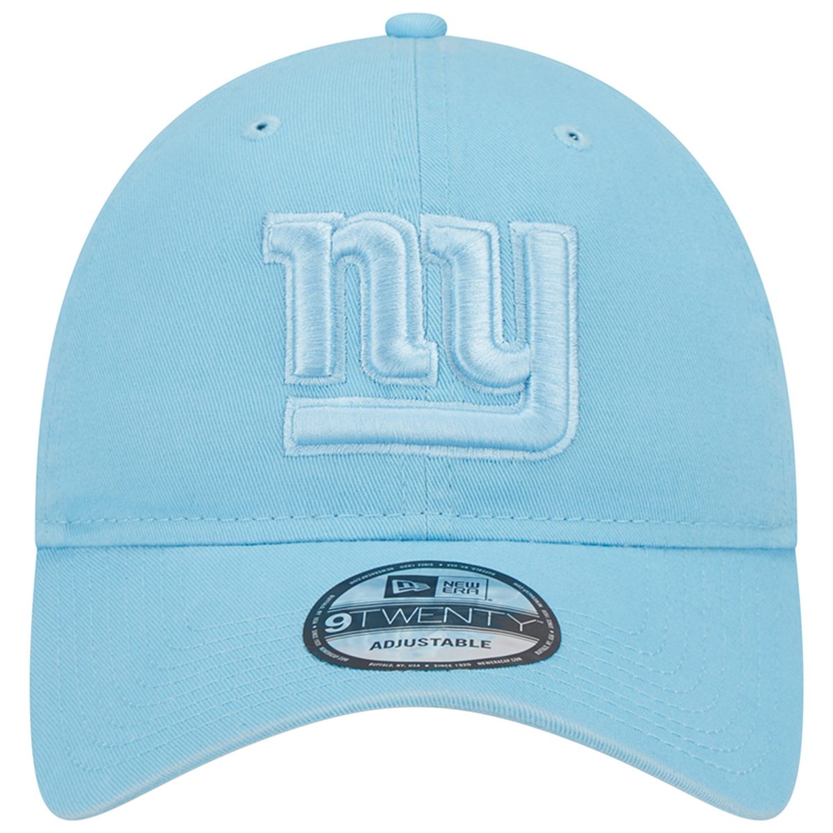New York Giants mens new era light blue new york giants core classic 2.0 brights 9twenty adjustable hat | Giants Shop