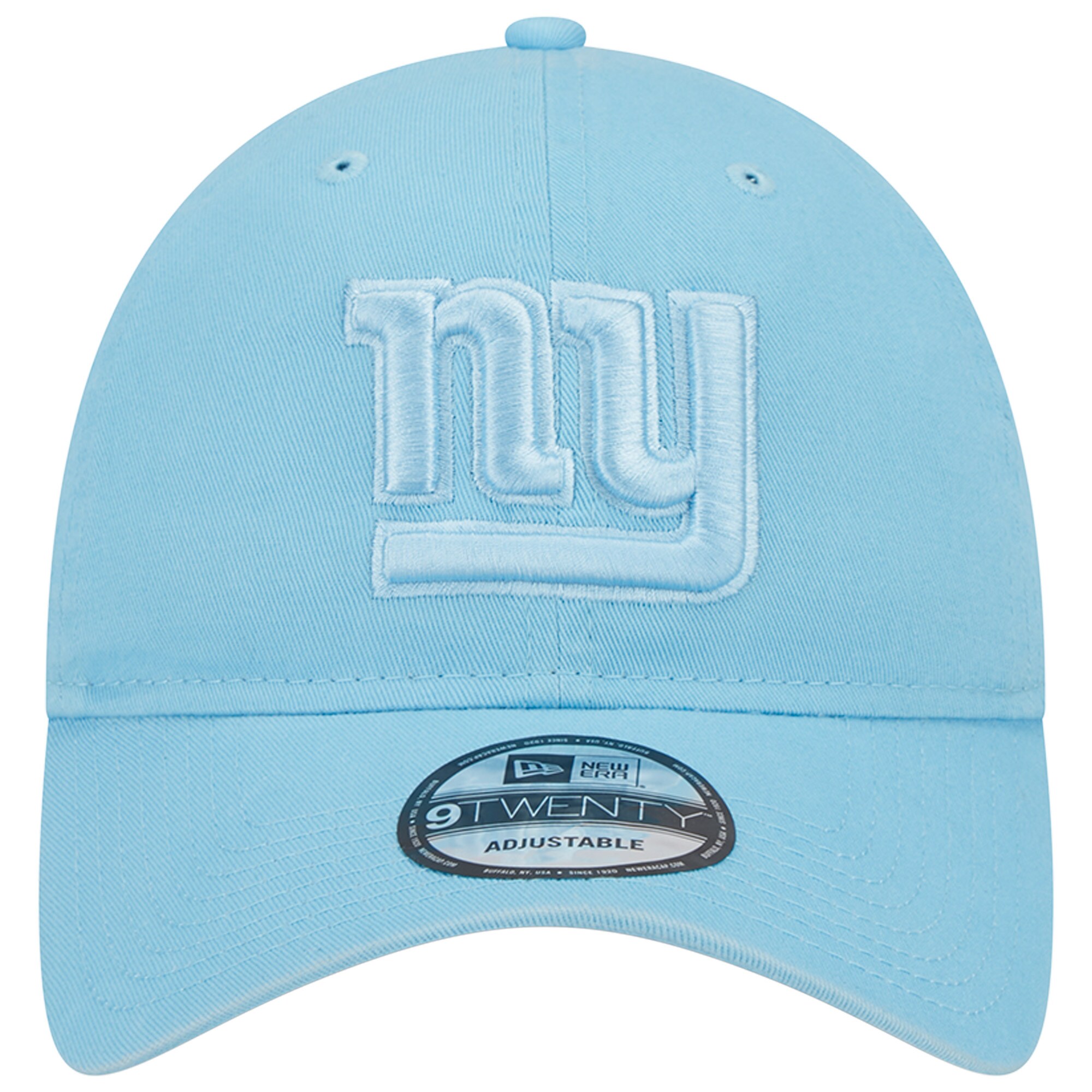 New York Giants mens new era light blue new york giants core classic 2.0 brights 9twenty adjustable hat | Giants Shop