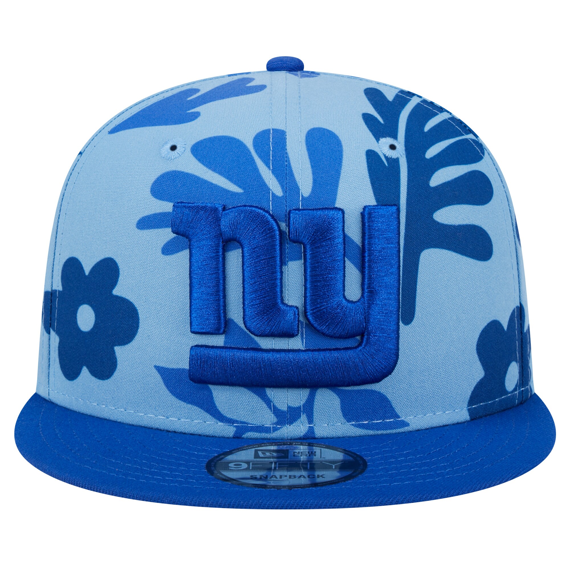 New York Giants mens new era light blue new york giants leafy 9fifty snapback hat | Giants Shop