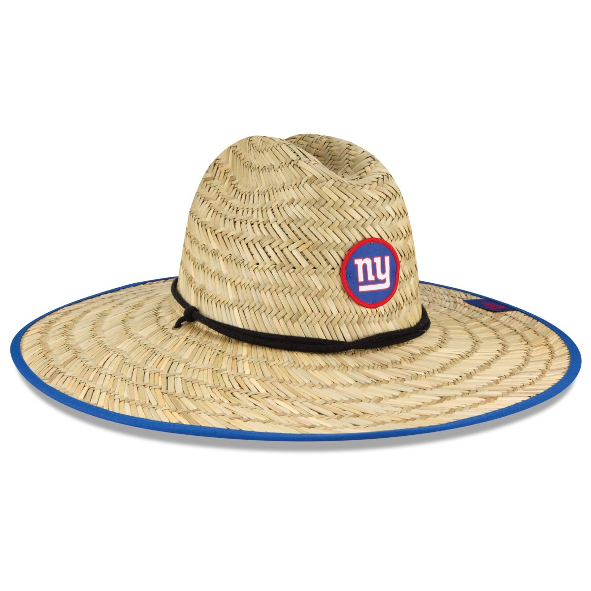 New York Giants mens new era natural new york giants nfl training camp official straw lifeguard hat | Giants Shop