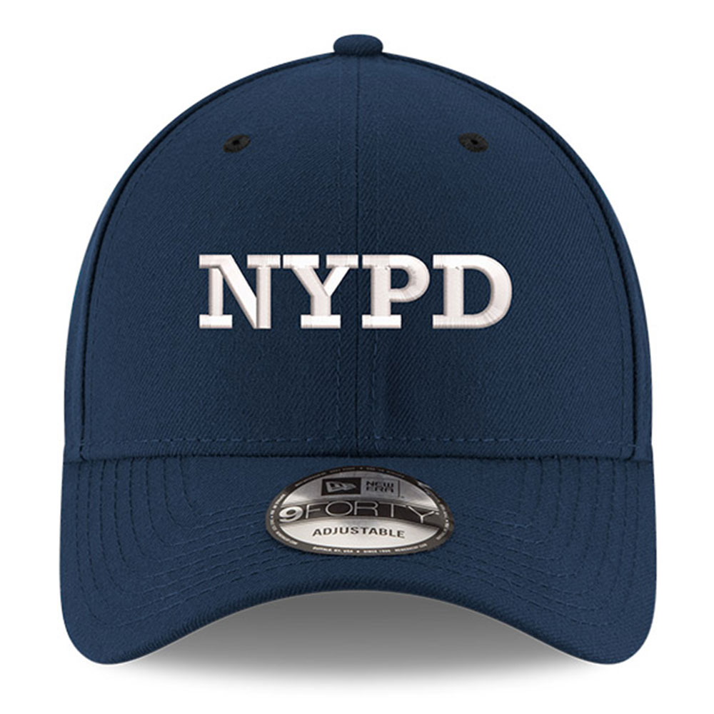 New York Giants mens new era navy metlife x new york giants first responders nypd 9forty adjustable hat | Giants Shop