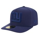 New York Giants mens new era navy new york giants color pack a-frame 59fifty fitted hat | Giants Shop