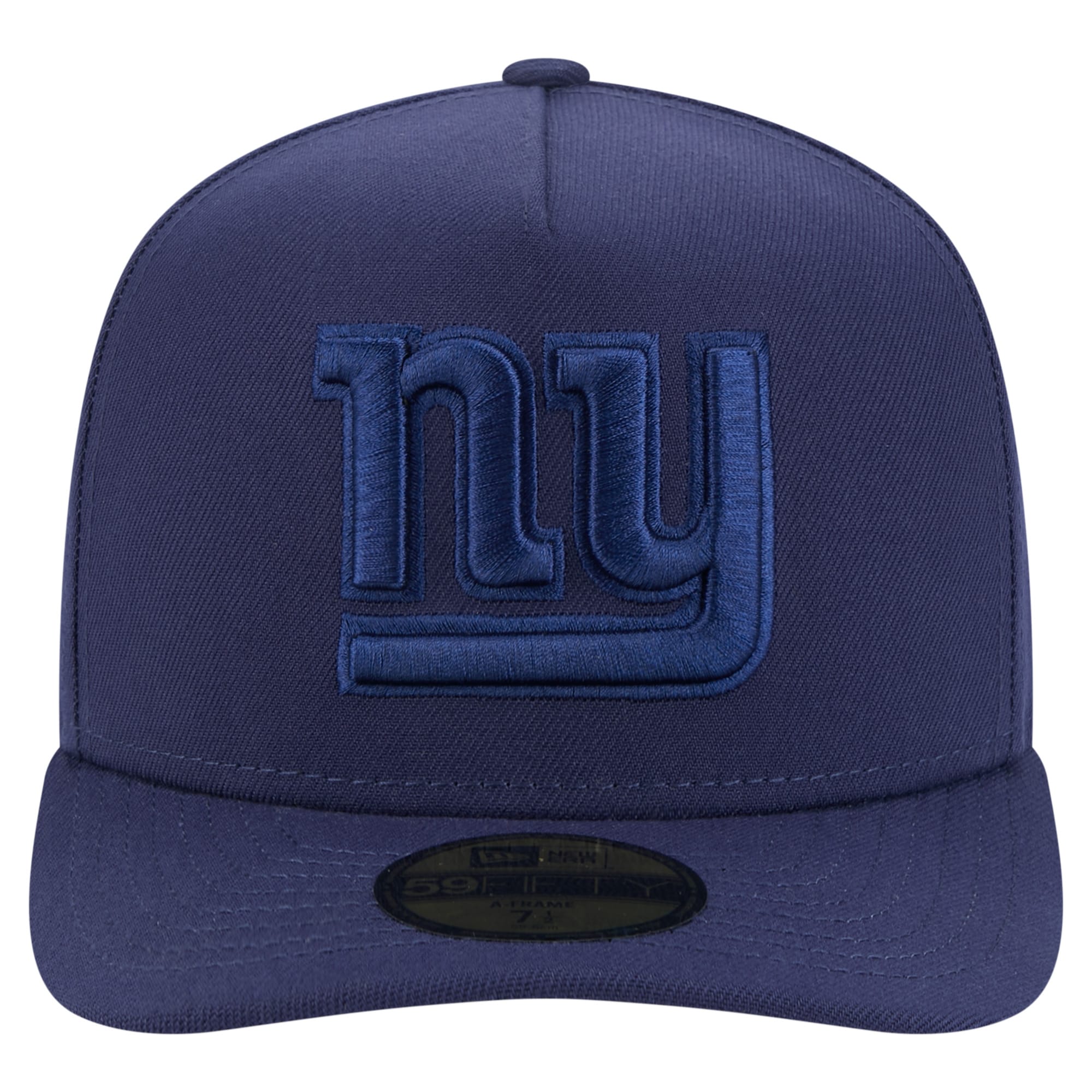 New York Giants mens new era navy new york giants color pack a-frame 59fifty fitted hat | Giants Shop