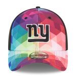 New York Giants mens new era pink new york giants 2023 nfl crucial catch 39thirty flex hat | Giants Shop