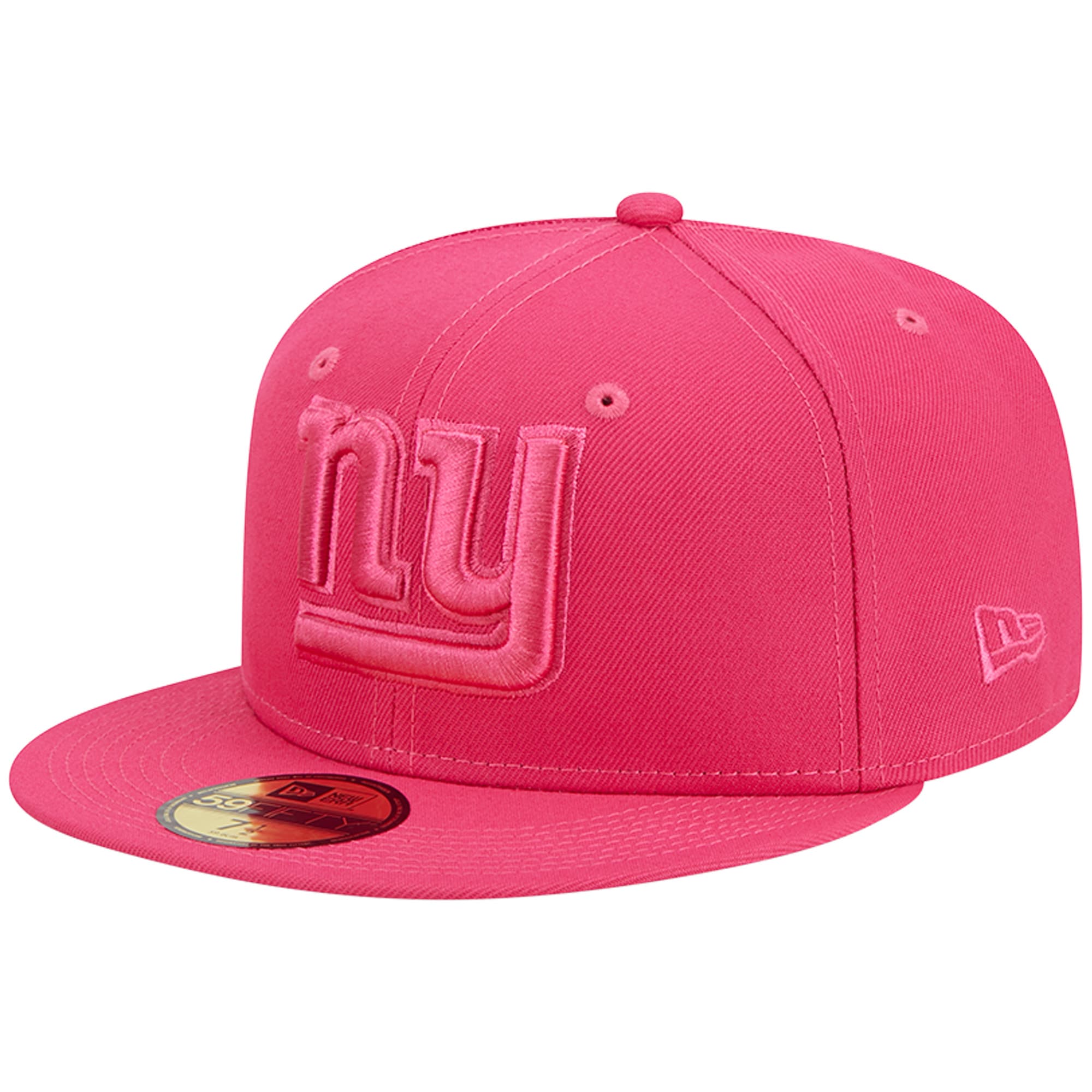 New York Giants mens new era pink new york giants color pack 59fifty fitted hat | Giants Shop