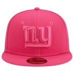New York Giants mens new era pink new york giants color pack 59fifty fitted hat | Giants Shop