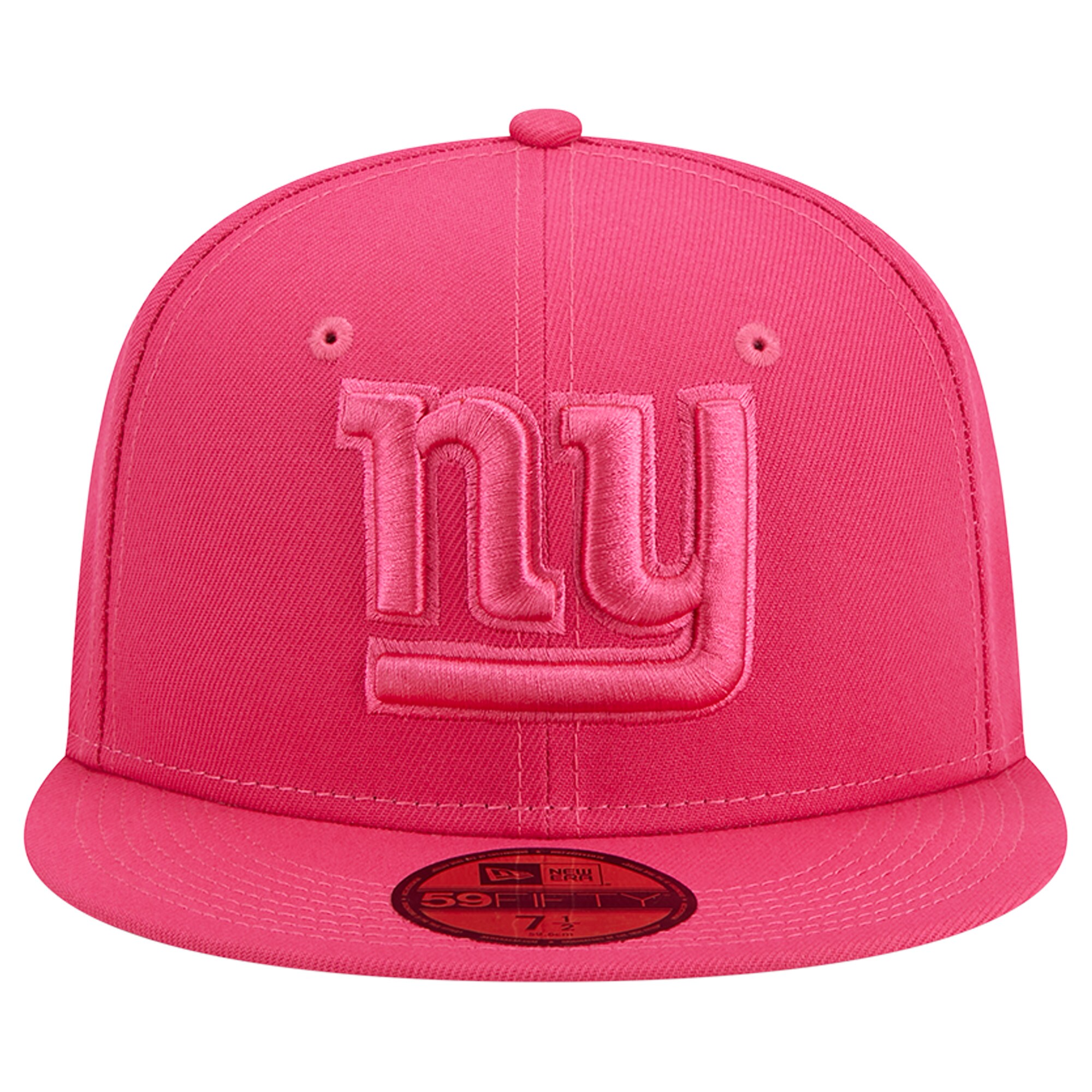 New York Giants mens new era pink new york giants color pack 59fifty fitted hat | Giants Shop