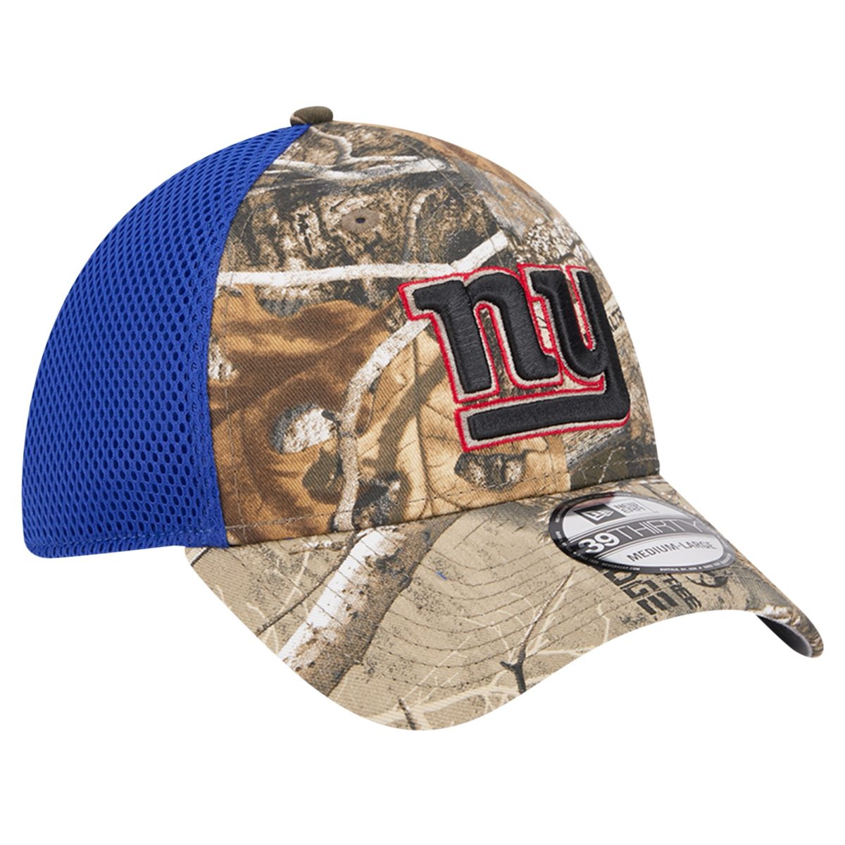 New York Giants mens new era realtree camoroyal new york giants active 39thirty flex hat | Giants Shop