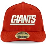 New York Giants mens new era red new york giants omaha throwback low profile 59fifty fitted hat | Giants Shop