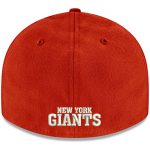 New York Giants mens new era red new york giants omaha throwback low profile 59fifty fitted hat | Giants Shop