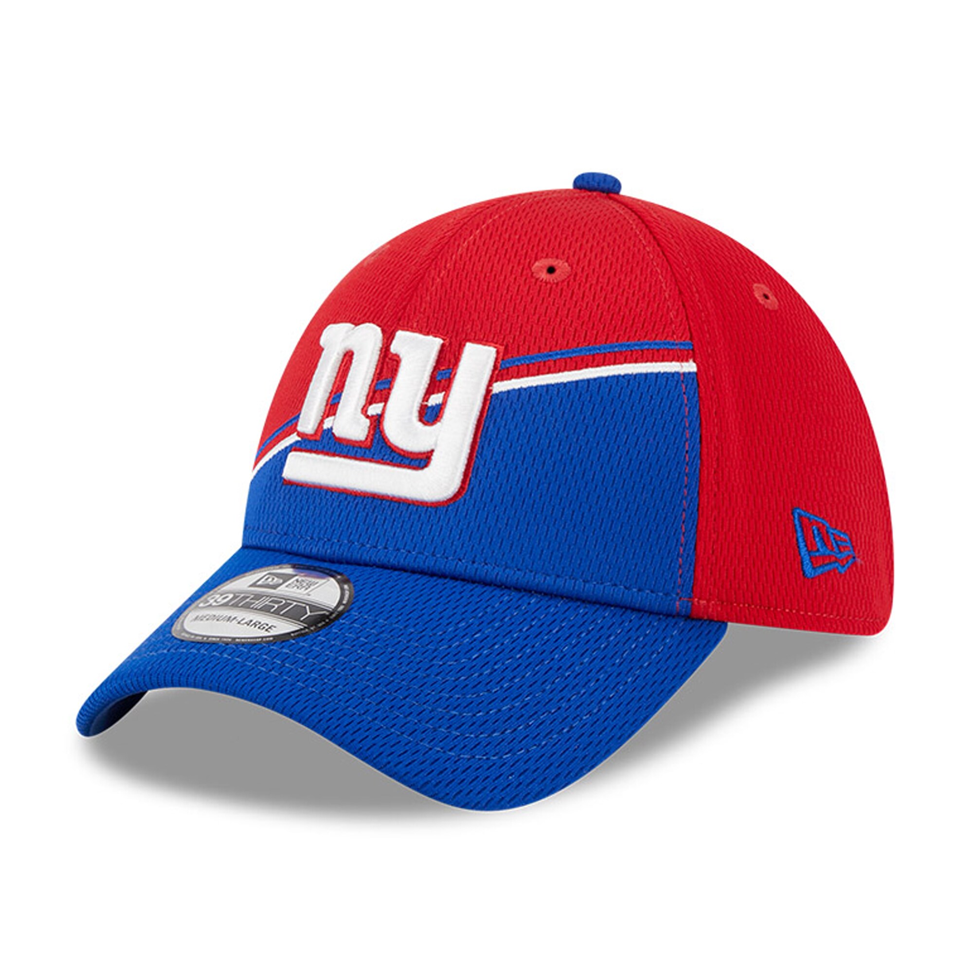 New York Giants mens new era redroyal new york giants 2023 sideline 39thirty flex hat | Giants Shop