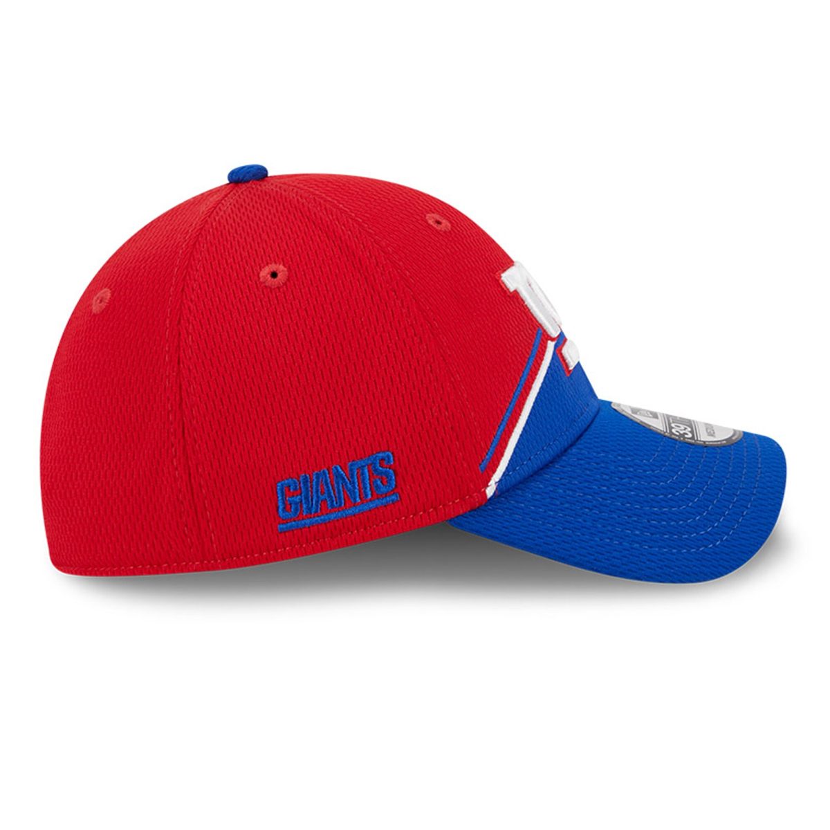 New York Giants mens new era redroyal new york giants 2023 sideline 39thirty flex hat | Giants Shop