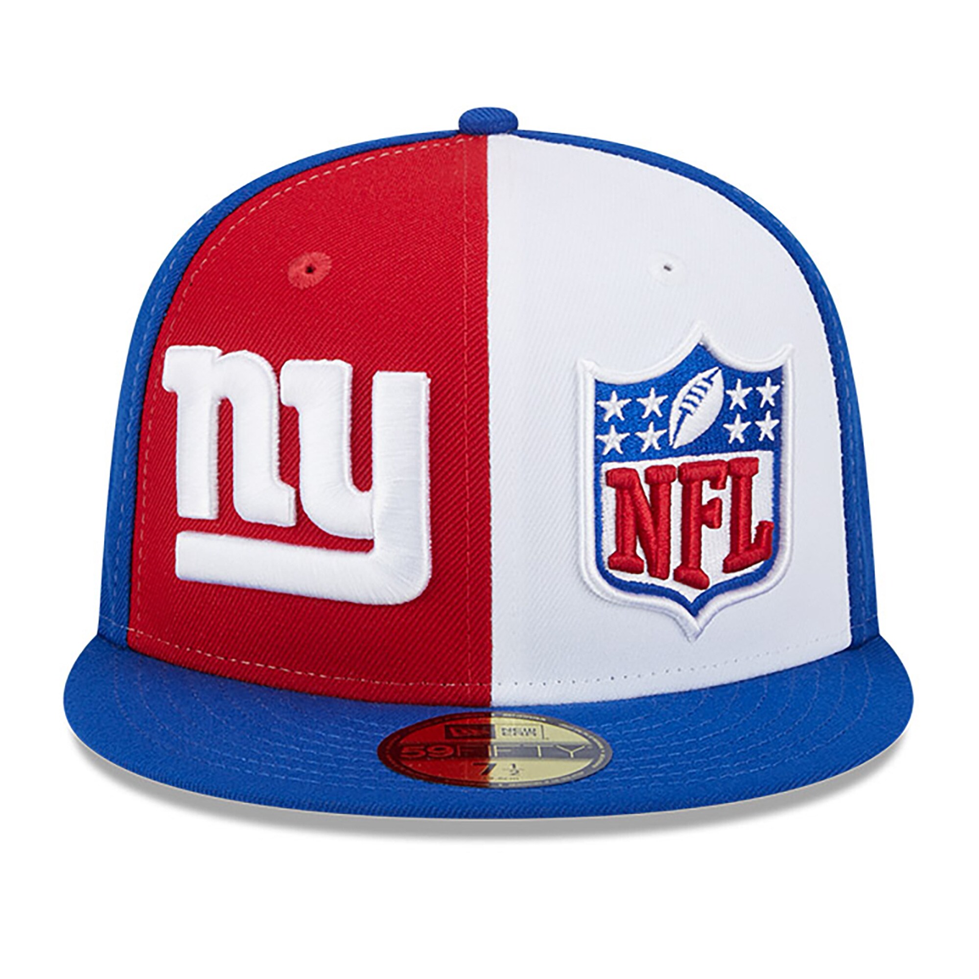 New York Giants mens new era redroyal new york giants 2023 sideline 59fifty fitted hat | Giants Shop