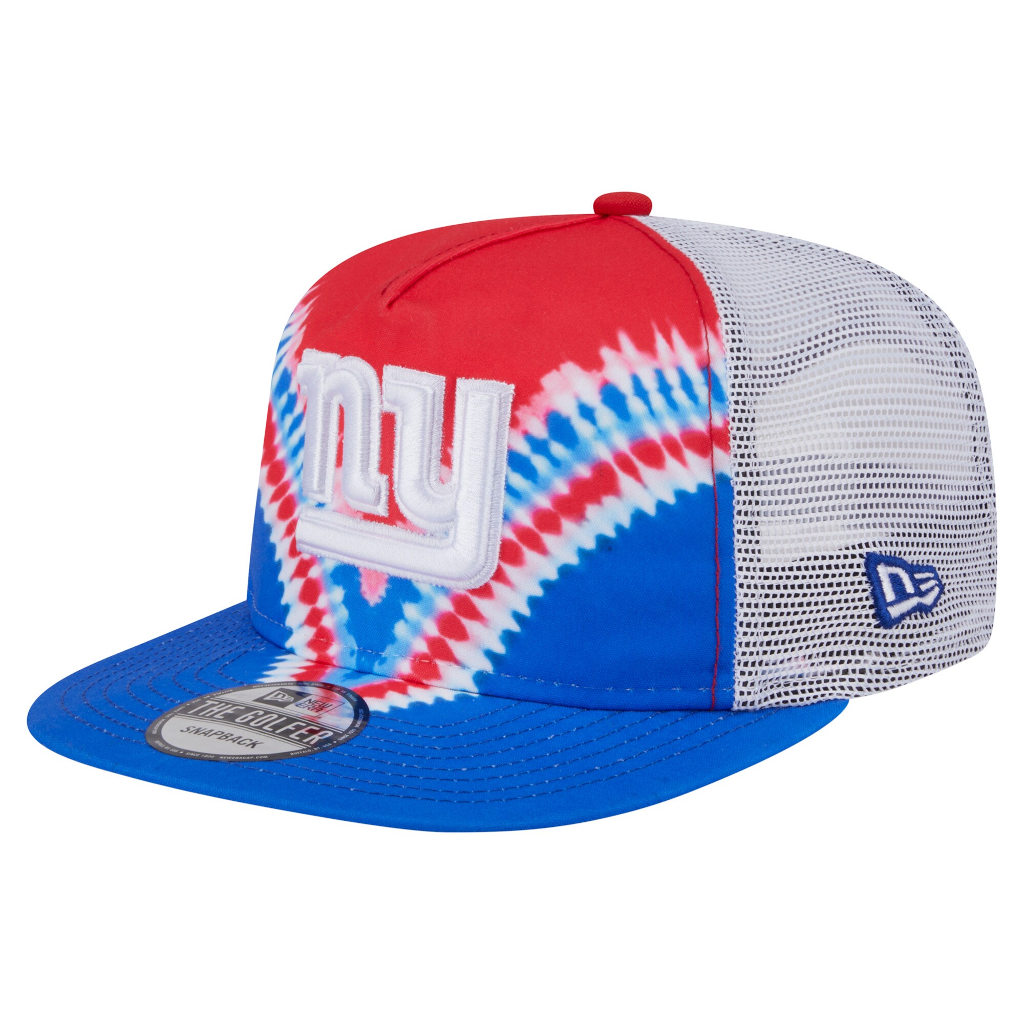 New York Giants mens new era redroyal new york giants throwback dye golfer snapback hat | Giants Shop