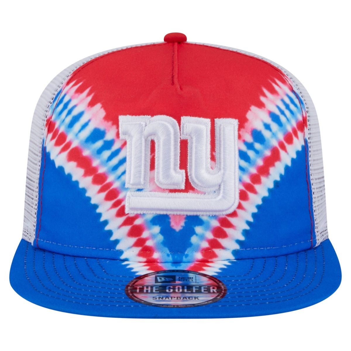 New York Giants mens new era redroyal new york giants throwback dye golfer snapback hat | Giants Shop