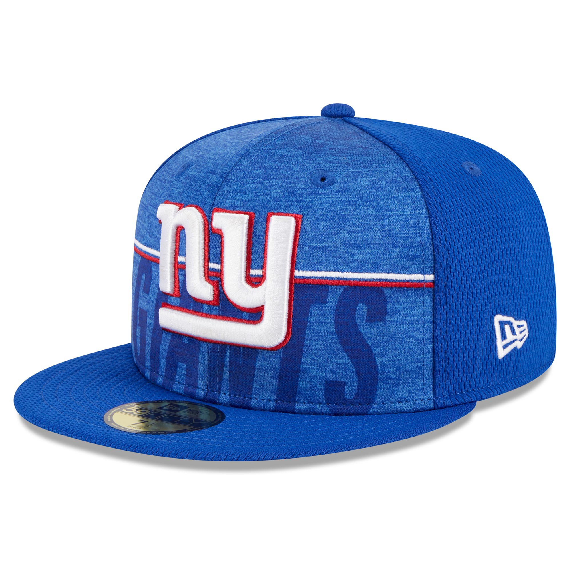 New York Giants mens new era royal new york giants 2023 nfl training camp 59fifty fitted hat | Giants Shop