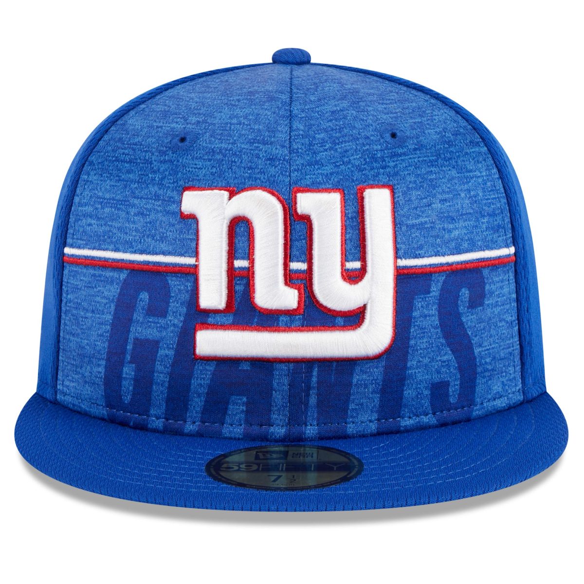 New York Giants mens new era royal new york giants 2023 nfl training camp 59fifty fitted hat | Giants Shop