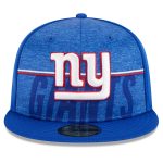 New York Giants mens new era royal new york giants 2023 nfl training camp 59fifty fitted hat | Giants Shop