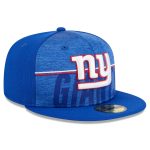 New York Giants mens new era royal new york giants 2023 nfl training camp 59fifty fitted hat | Giants Shop