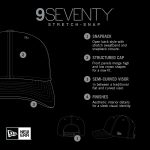 New York Giants mens new era royal new york giants 9seventy stretch-snap hat | Giants Shop