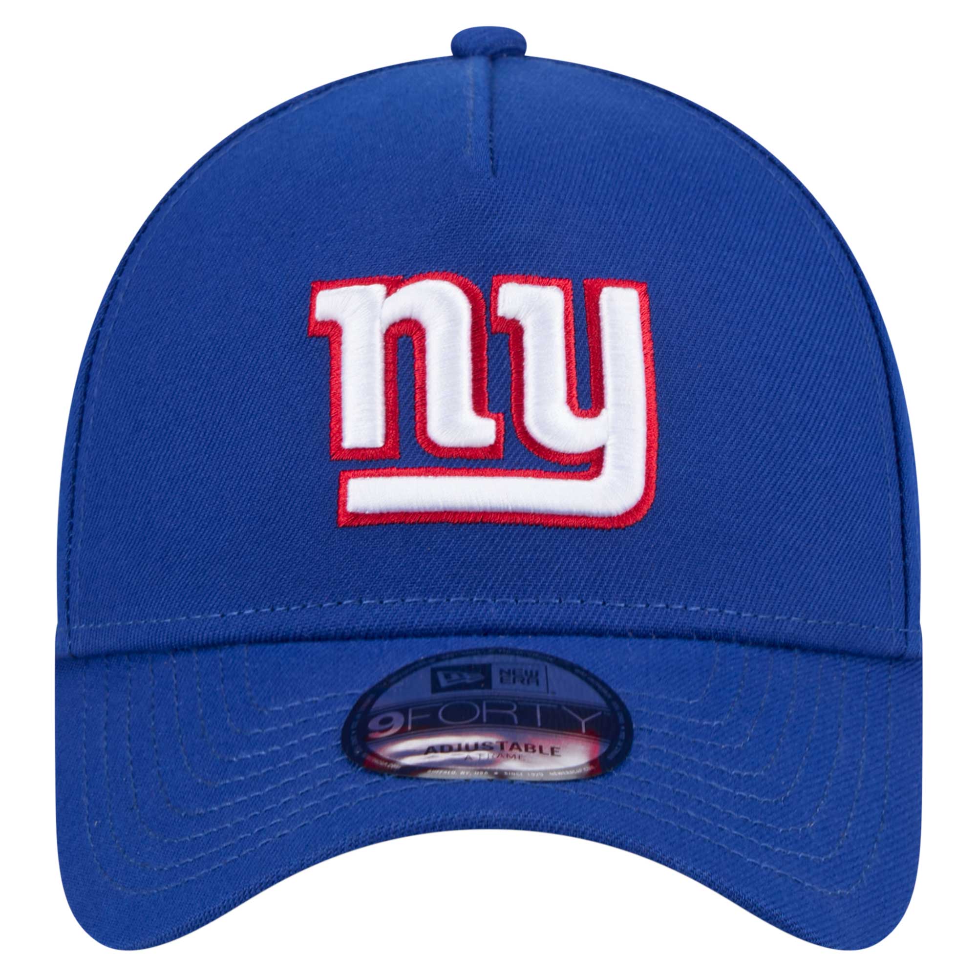 New York Giants mens new era royal new york giants a-frame 9forty adjustable hat | Giants Shop