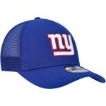 New York Giants mens new era royal new york giants a-frame trucker 9forty adjustable hat | Giants Shop