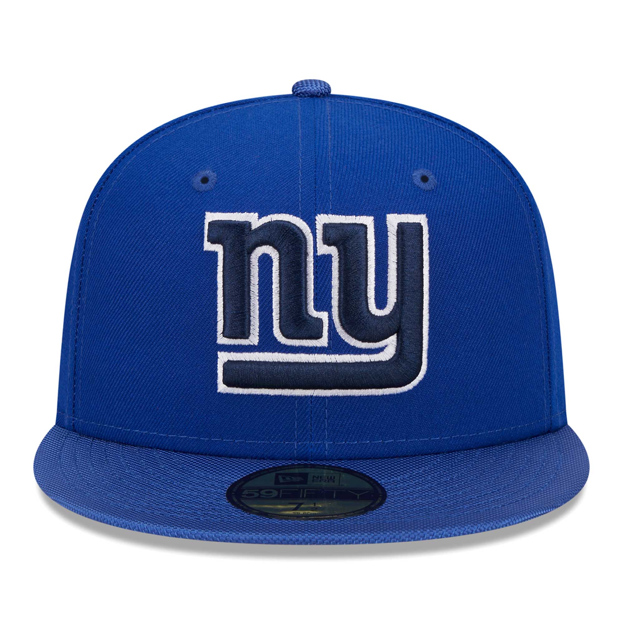 New York Giants mens new era royal new york giants active ballistic 59fifty fitted hat | Giants Shop