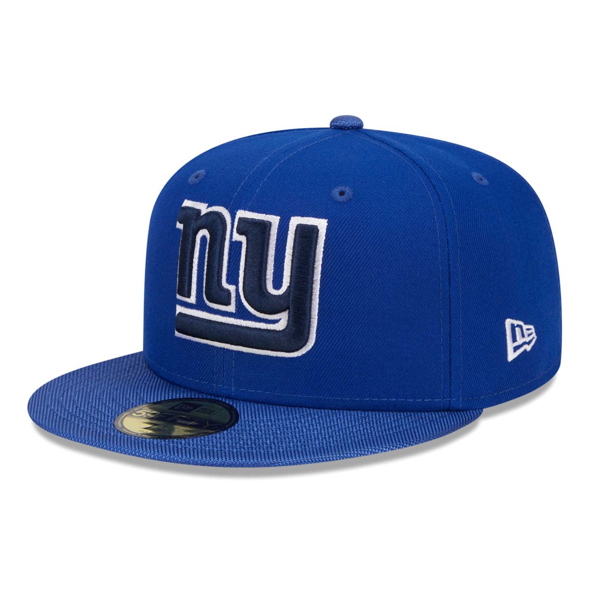 New York Giants mens new era royal new york giants active ballistic 59fifty fitted hat | Giants Shop