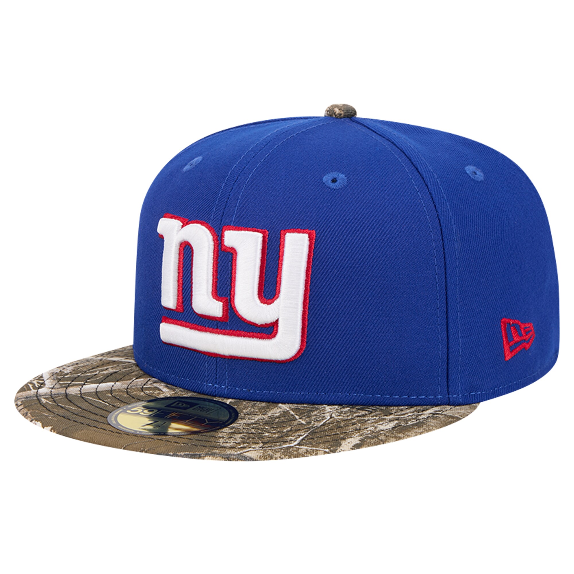 New York Giants mens new era royal new york giants active two-tone camo 59fifty fitted hat | Giants Shop