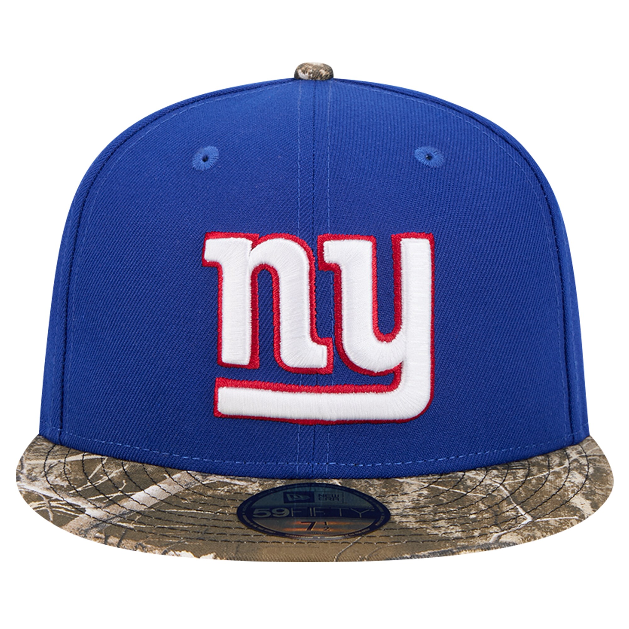 New York Giants mens new era royal new york giants active two-tone camo 59fifty fitted hat | Giants Shop
