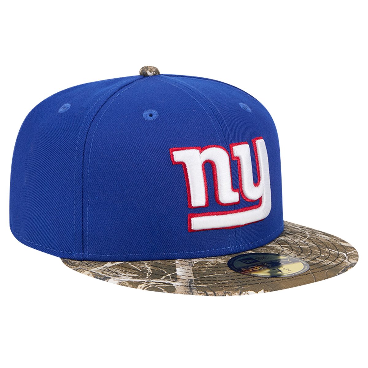 New York Giants mens new era royal new york giants active two-tone camo 59fifty fitted hat | Giants Shop