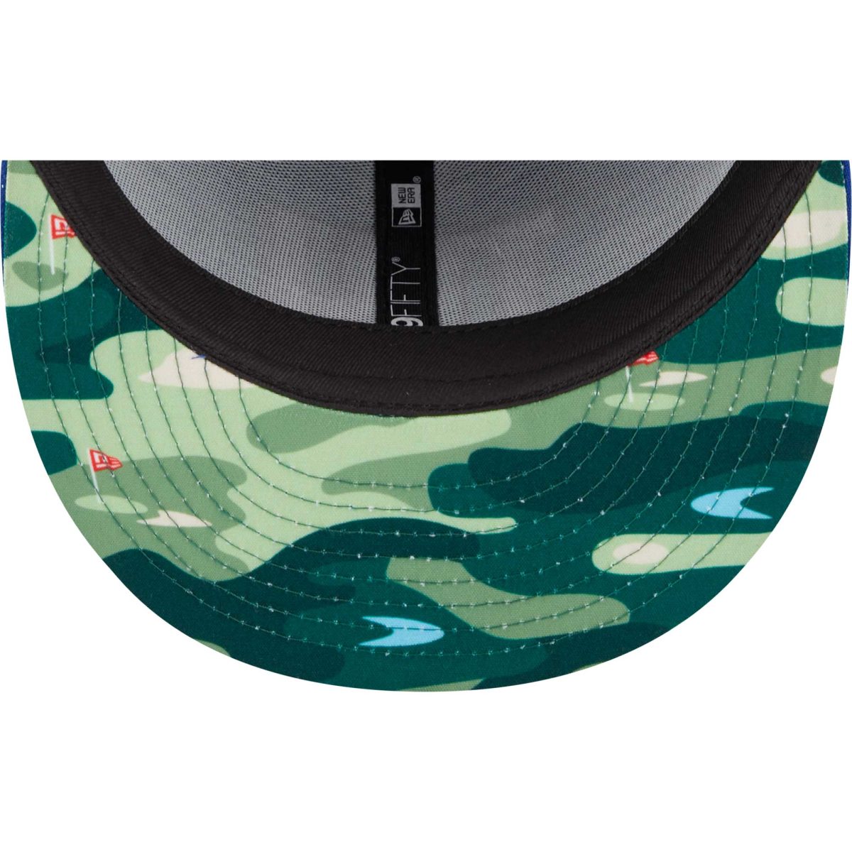 New York Giants mens new era royal new york giants camo undervisor 59fifty fitted hat | Giants Shop
