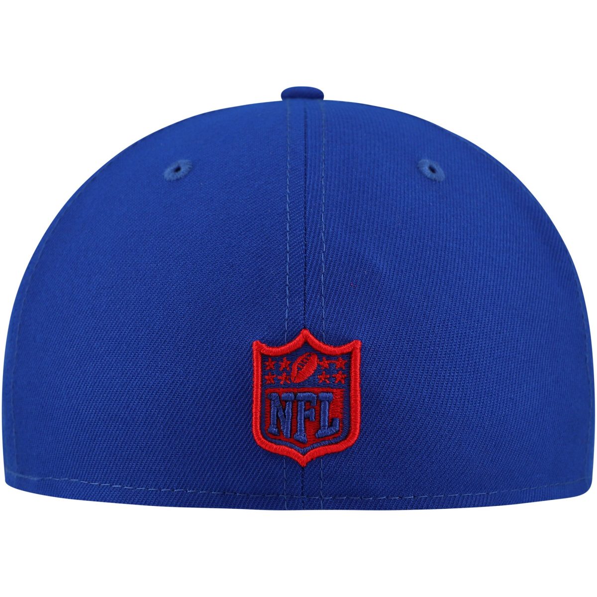 New York Giants mens new era royal new york giants checkered undervisor 59fifty fitted hat | Giants Shop