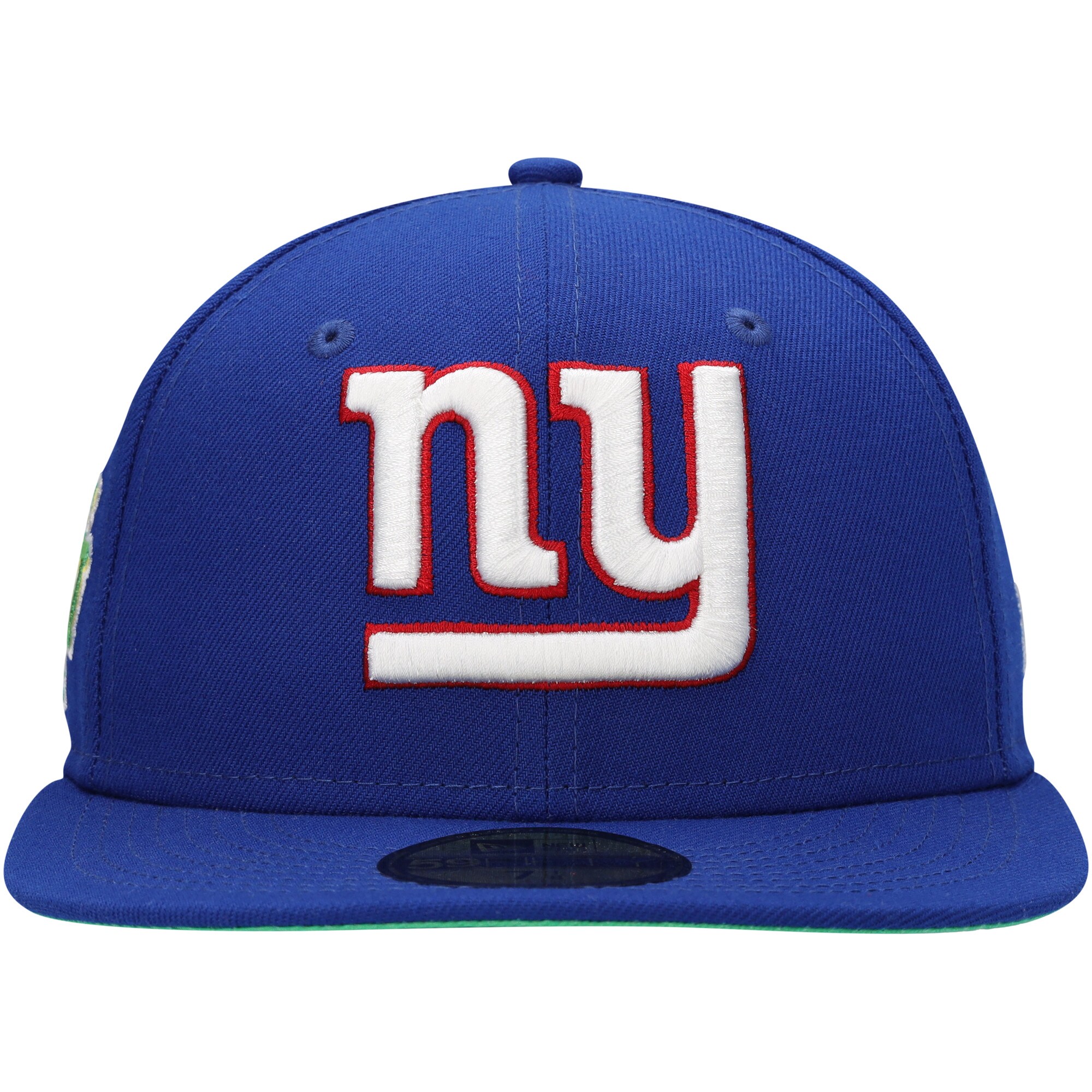 New York Giants mens new era royal new york giants citrus pop 59fifty fitted hat | Giants Shop
