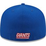 New York Giants mens new era royal new york giants flawless 59fifty fitted hat | Giants Shop