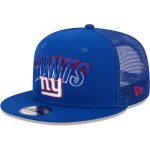 New York Giants mens new era royal new york giants grade trucker 9fifty snapback hat | Giants Shop